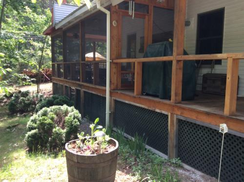 East Side of Cottage